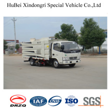 4cbm Dongfeng Street Diffusion De Succion Road Sweeper Truck